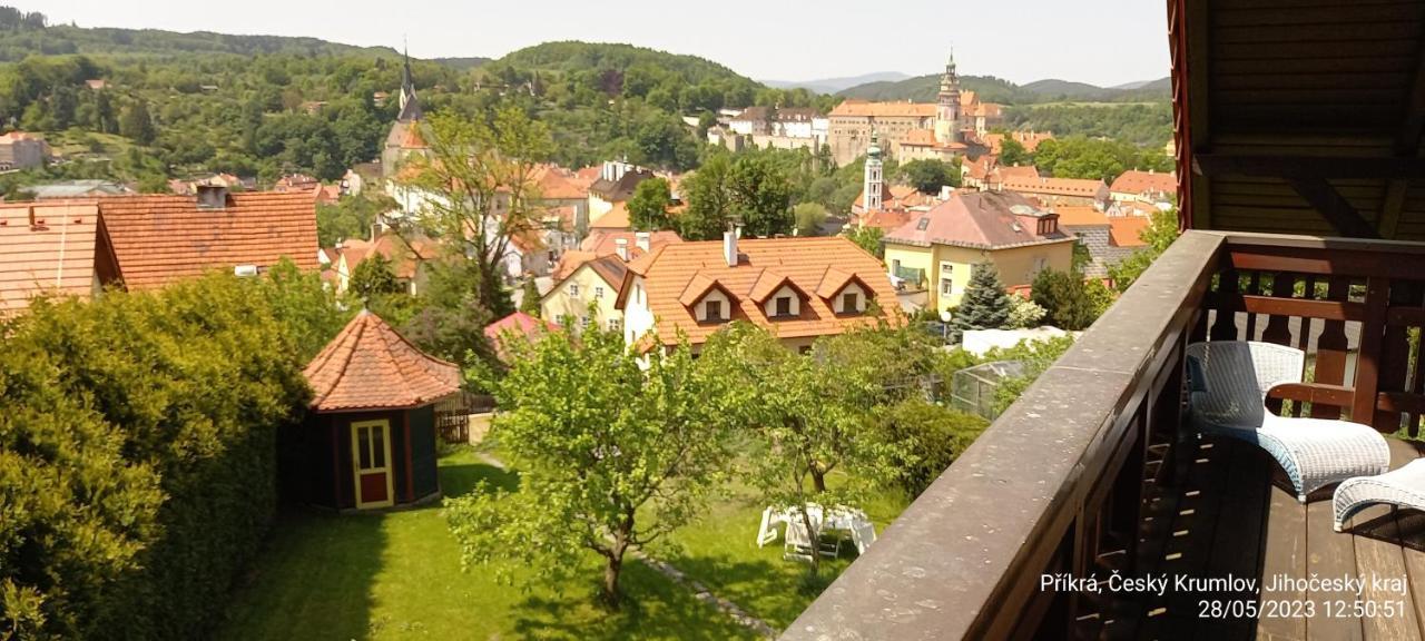 Vila Hesha Daire Český Krumlov Dış mekan fotoğraf